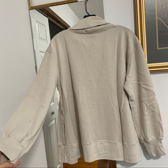 NWT Abercrombie & Fitch - Open-Front Fleece Cardigan - Picture 13 of 14